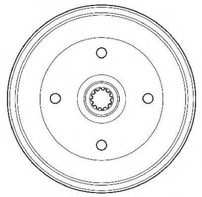 JURID 329124J Гальмівний барабан
