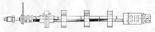 JURID 172055J Гальмівний шланг