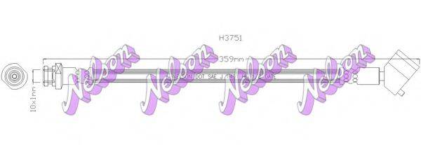 BROVEX-NELSON H3751 Гальмівний шланг