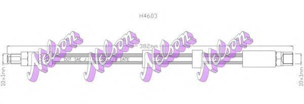 BROVEX-NELSON H4603 Гальмівний шланг