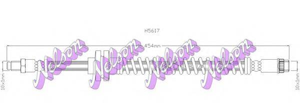 BROVEX-NELSON H5617 Гальмівний шланг