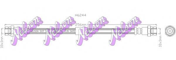 BROVEX-NELSON H6244 Гальмівний шланг
