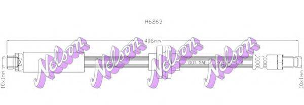 BROVEX-NELSON H6263 Гальмівний шланг