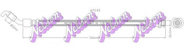 BROVEX-NELSON H7245 Гальмівний шланг