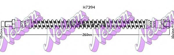 BROVEX-NELSON H7394 Гальмівний шланг