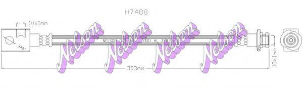 BROVEX-NELSON H7488 Гальмівний шланг