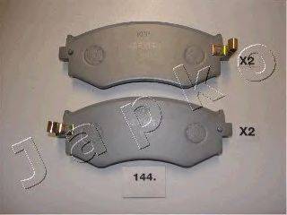 JAPKO 50144 Комплект гальмівних колодок, дискове гальмо