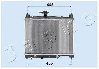 JAPKO RDA153014 Радіатор, охолодження двигуна