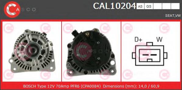 CASCO CAL10204AS Генератор