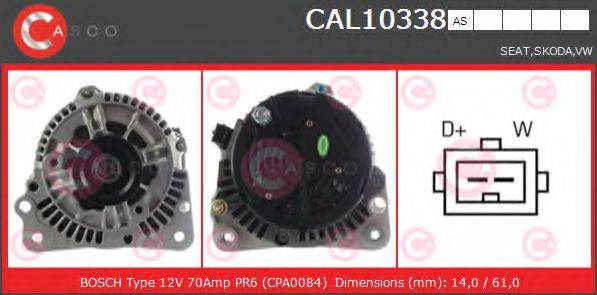 CASCO CAL10338AS Генератор