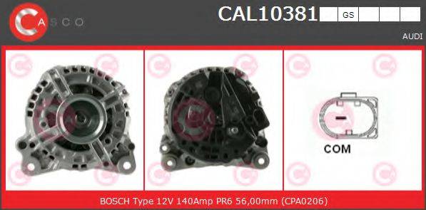 CASCO CAL10381GS Генератор