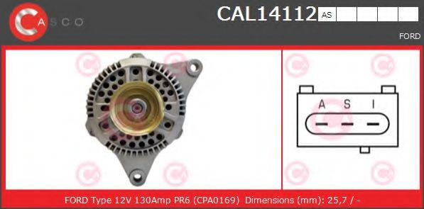 CASCO CAL14112AS Генератор