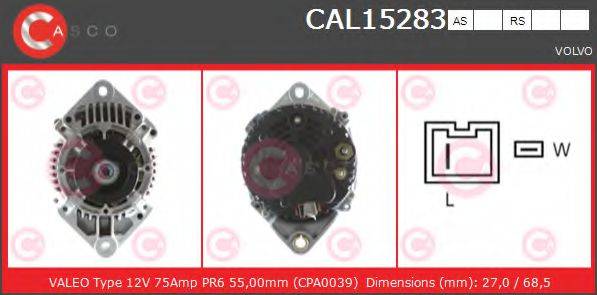 CASCO CAL15283AS Генератор