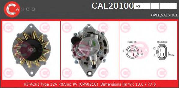 CASCO CAL20100AS Генератор