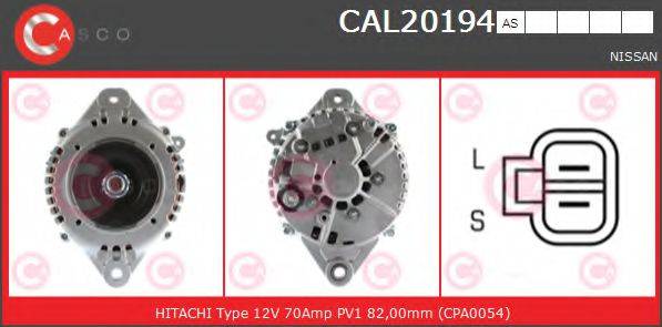 CASCO CAL20194AS Генератор