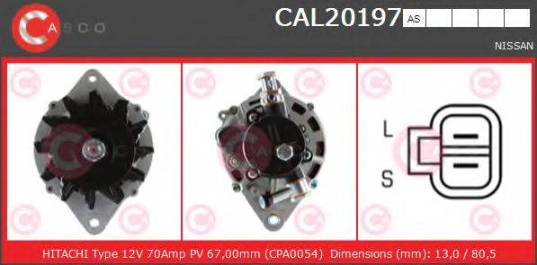 CASCO CAL20197AS Генератор