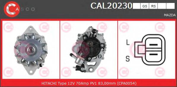 CASCO CAL20230GS Генератор