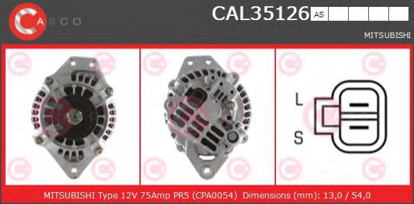 CASCO CAL35126AS Генератор