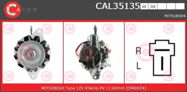 CASCO CAL35135AS Генератор