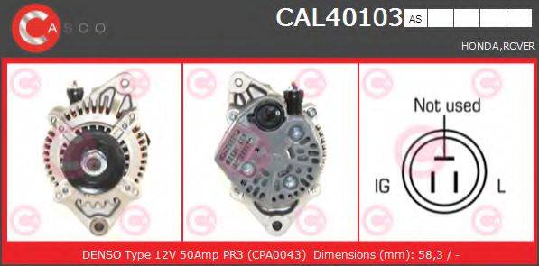 CASCO CAL40103AS Генератор