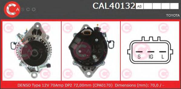 CASCO CAL40132AS Генератор