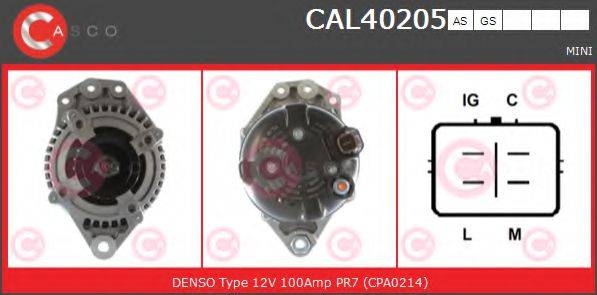 CASCO CAL40205AS Генератор