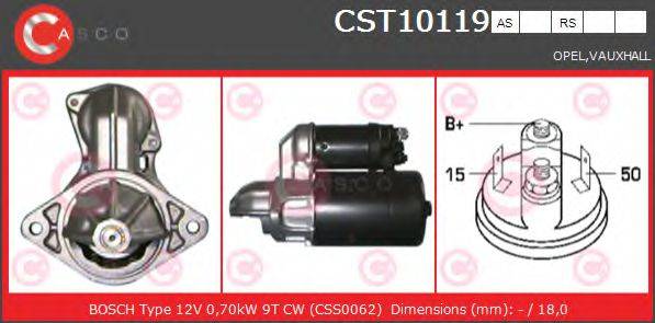 CASCO CST10119RS Стартер