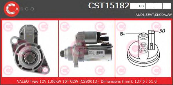 CASCO CST15182GS Стартер