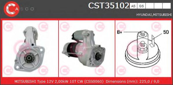 CASCO CST35102GS Стартер