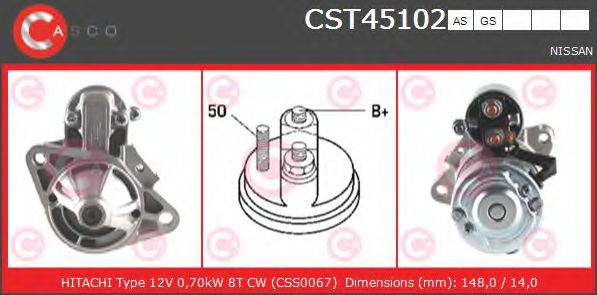 CASCO CST45102GS Стартер