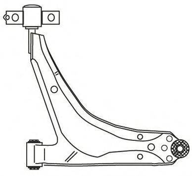 FRAP 2372 Важіль незалежної підвіски колеса, підвіска колеса