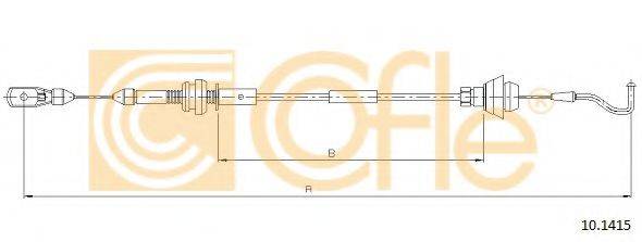 COFLE 101415 Тросик газу