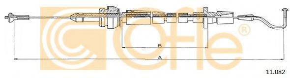 COFLE 11082 Тросик газу