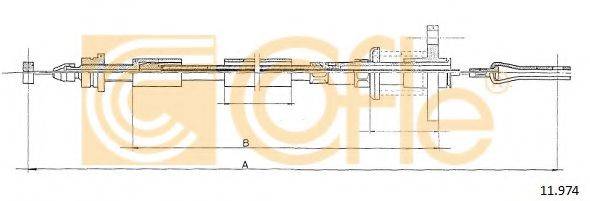 COFLE 11974 Тросик газу