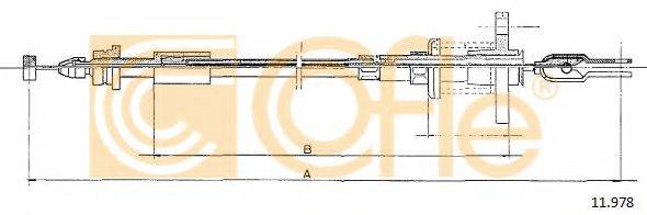 COFLE 11978 Тросик газу