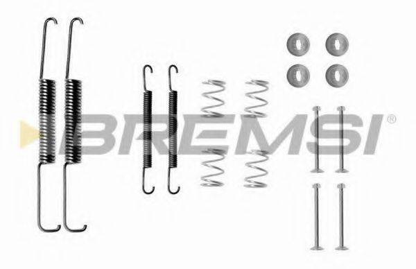 BREMSI SK0510 Комплектуючі, гальмівна колодка