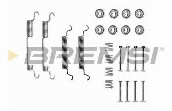 BREMSI SK0513 Комплектуючі, гальмівна колодка