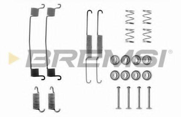 BREMSI SK0561 Комплектуючі, гальмівна колодка