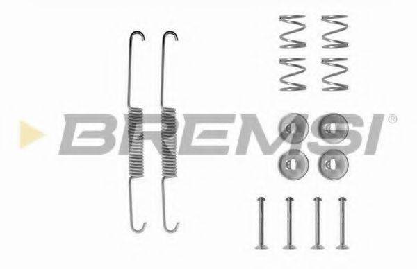 BREMSI SK0586 Комплектуючі, гальмівна колодка