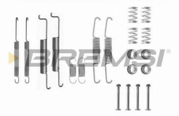 BREMSI SK0597 Комплектуючі, гальмівна колодка