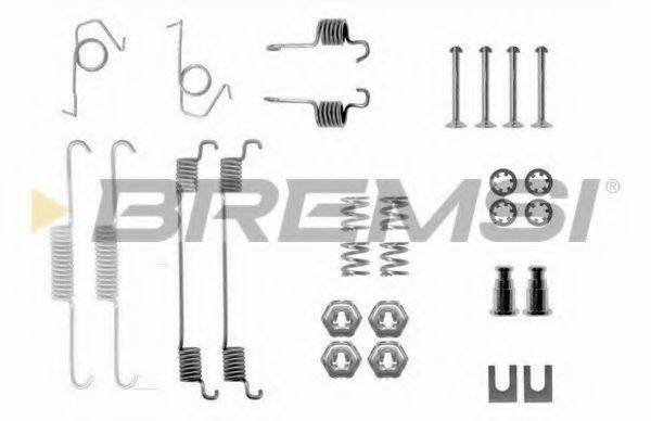 BREMSI SK0626 Комплектуючі, гальмівна колодка