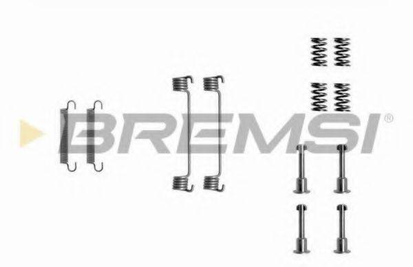 BREMSI SK0690 Комплектуючі, гальмівна колодка