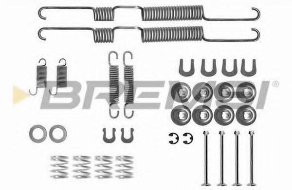 BREMSI SK0698 Комплектуючі, гальмівна колодка