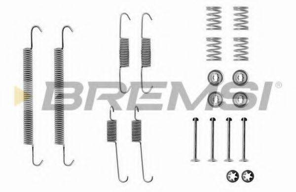 BREMSI SK0707 Комплектуючі, гальмівна колодка