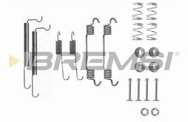 BREMSI SK0709 Комплектуючі, гальмівна колодка