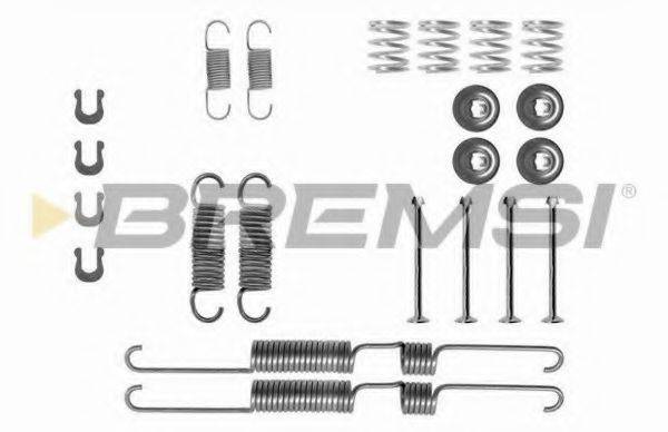 BREMSI SK0738 Комплектуючі, гальмівна колодка