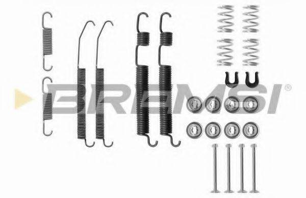 BREMSI SK0759 Комплектуючі, гальмівна колодка