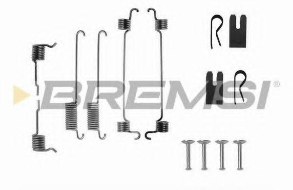 BREMSI SK0772 Комплектуючі, гальмівна колодка