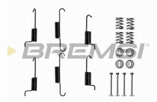 BREMSI SK0823 Комплектуючі, гальмівна колодка