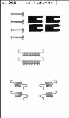 BSF 00729 Комплектуючі, стоянкова гальмівна система